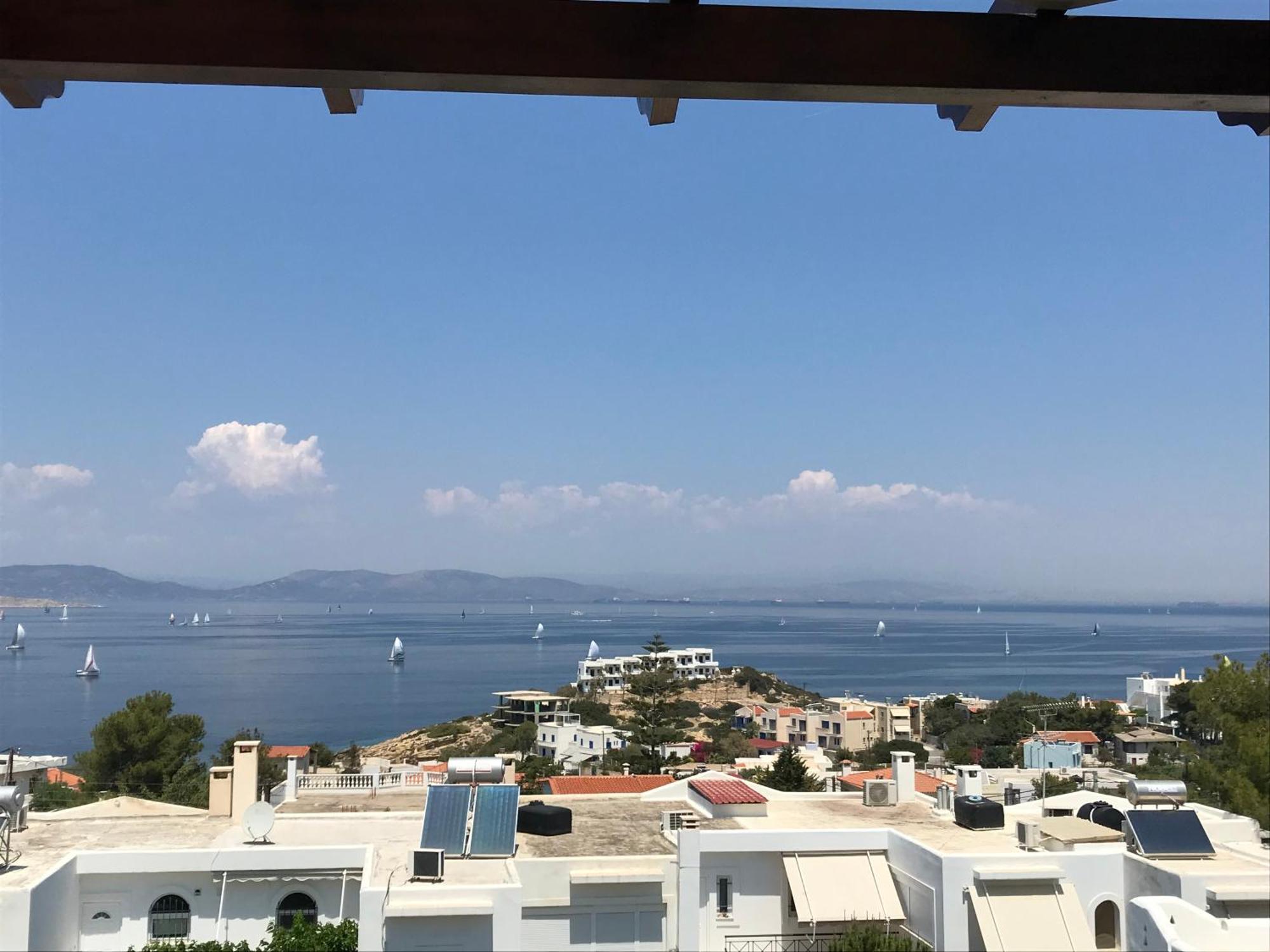 Вілла 180° View To Sea Vathi  Екстер'єр фото
